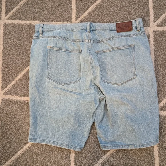 3 For $12 Clearance LRL Ralph Lauren Jean Shorts - Picture 3 of 3